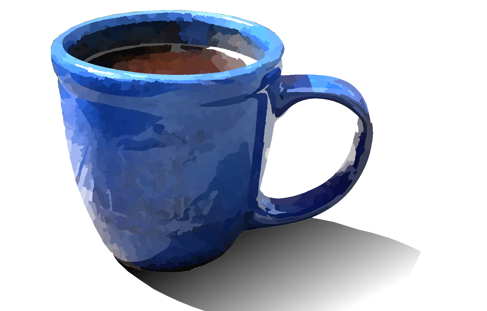 Blue Mug Logo